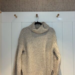 Cozy Cream Turtleneck Sweater